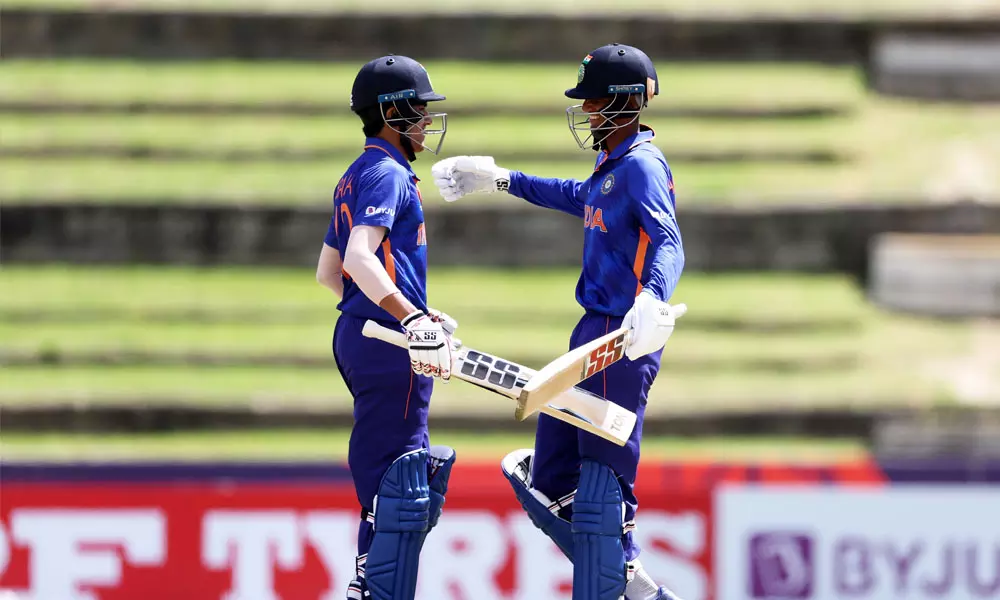 അണ്ടർ 19 ലോകകപ്പ്: ഉഗാണ്ടയെ 326 റൺസിന് തോൽപ്പിച്ച് ഇന്ത്യ