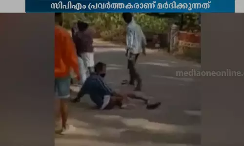 പത്തനംതിട്ട കൊടുമണ്ണിൽ സി.പി.ഐ പ്രവർത്തകർക്ക് സി.പി.എം പ്രവർത്തകരുടെ ക്രൂരമർദനം