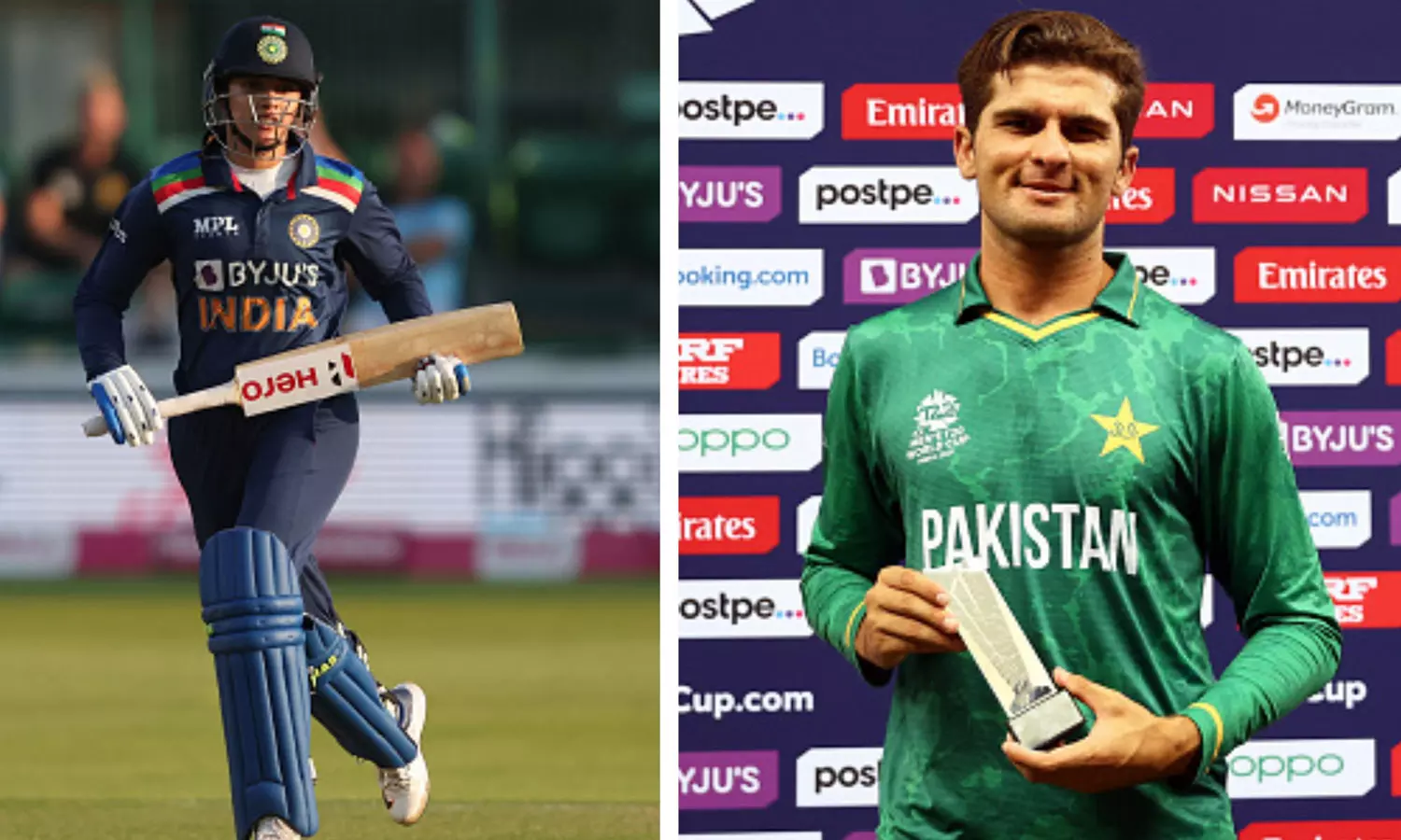 സ്മൃതി മന്ദാന വനിതാ ക്രിക്കറ്റർ ഓഫ് ദി ഇയർ, ഷഹീൻ അഫ്രീദി മികച്ച പുരുഷ ക്രിക്കറ്റർ സ്മൃതി മന്ദാന വനിതാ ക്രിക്കറ്റർ ഓഫ് ദി ഇയർ, ഷഹീൻ അഫ്രീദി മികച്ച പുരുഷ ക്രിക്കറ്റർ