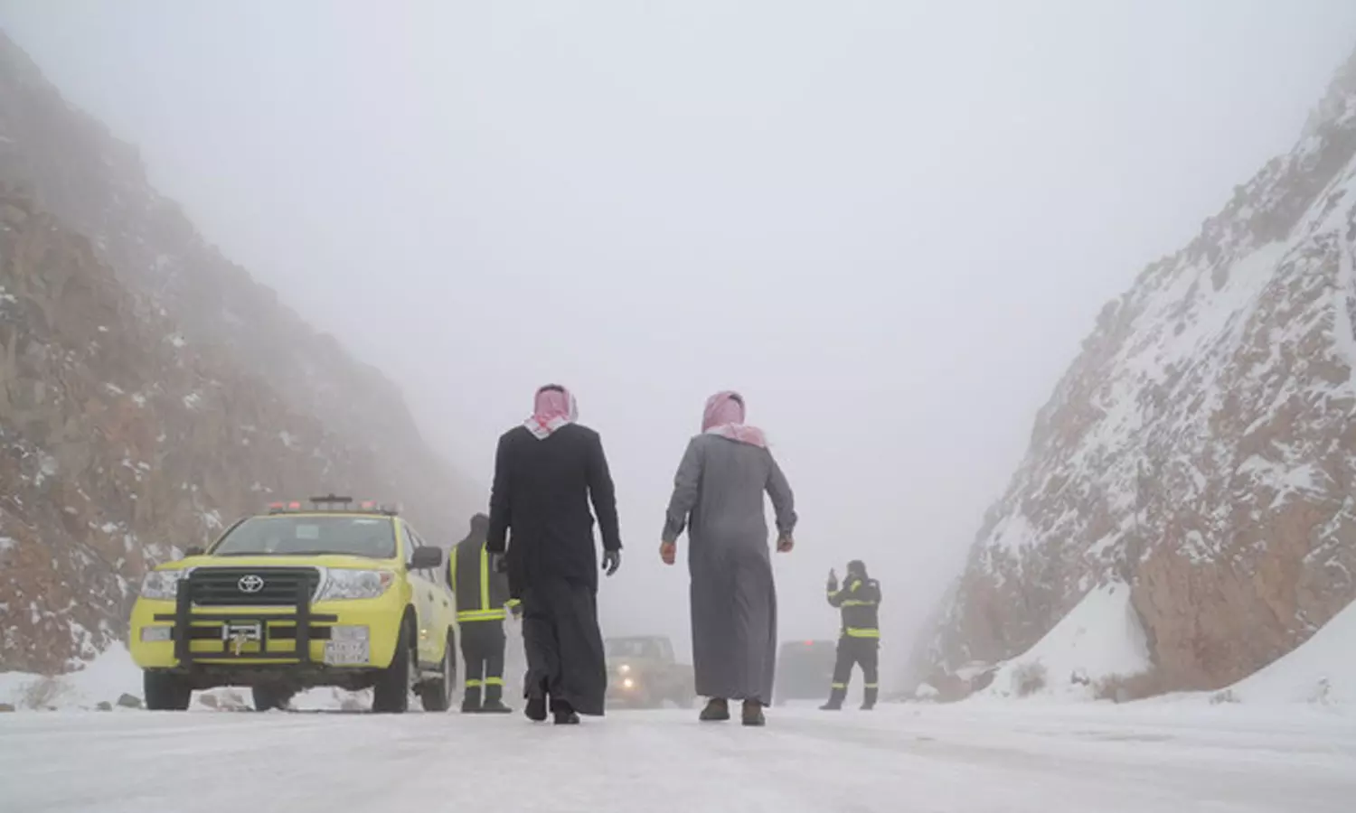 സൗദിയില്‍ അതിശൈത്യം ഈ ആഴ്ച കൂടി തുടരും: കാലാവസ്ഥാ കേന്ദ്രം