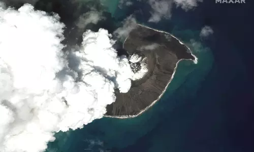 ഹിരോഷിമ ദുരന്തത്തിന്റെ നൂറിരട്ടി മാരകം; വിഷച്ചാരത്തില്‍ മുങ്ങി ടോംഗ