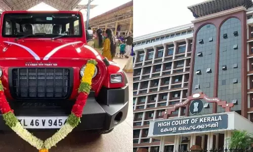 ഗുരുവായൂ‍ർ ക്ഷേത്രത്തിൽ ലേലം ചെയ്ത ഥാറിന്‍റെ വിശദാംശങ്ങൾ ഹാജരാക്കണമെന്ന് ഹൈക്കോടതി