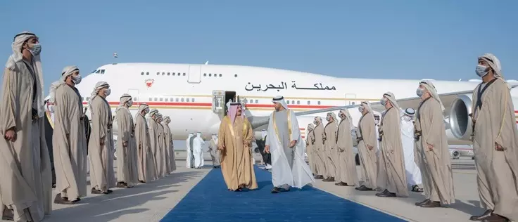 ബഹ്റൈൻ രാജാവ് അബൂദാബിയിൽ