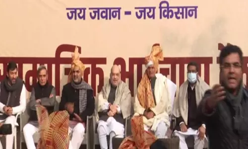 ഞങ്ങളും നിങ്ങളും കര്‍ഷകര്‍ക്കൊപ്പം: ജാട്ടുകളെ അനുനയിപ്പിക്കാന്‍ നേരിട്ടെത്തി അമിത് ഷാ