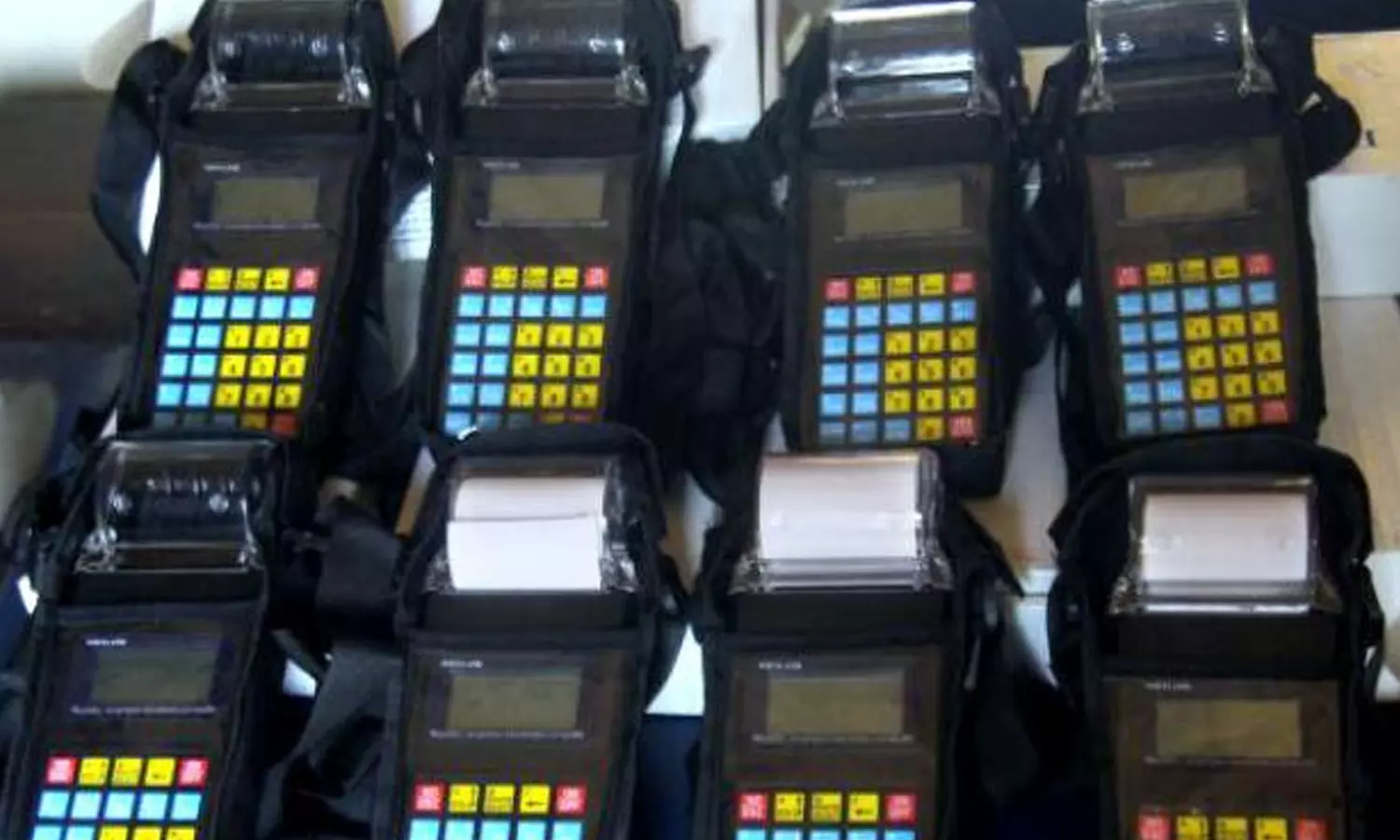 കെ.എസ്.ആർ.ടി.സി ബസിലെ ഇലക്ട്രോണിക് ടിക്കറ്റ് മെഷീൻ പൊട്ടിത്തെറിച്ചു