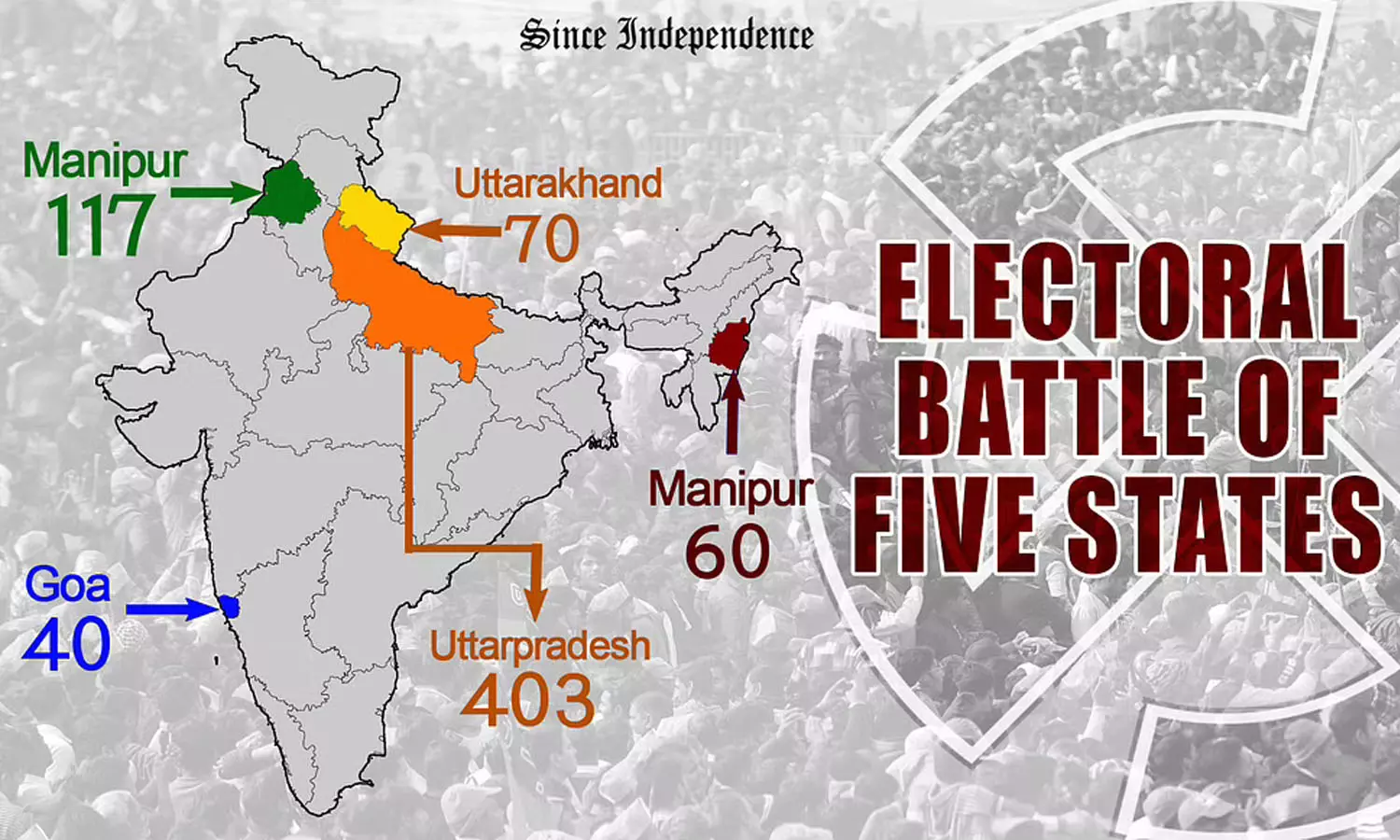 അഞ്ച് സംസ്ഥാനങ്ങളിലെ തെരഞ്ഞെടുപ്പ്; പ്രചരണം ശക്തമാക്കി കോൺഗ്രസും ബിജെപിയും