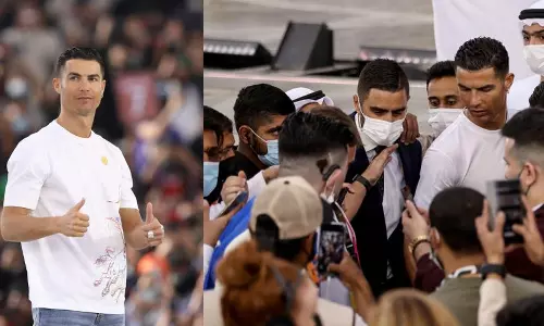 റോണാൾഡോ ദുബൈ എക്‌സ്‌പോയിൽ; ആവേശകൊടുമുടിയിൽ ആരാധകർ