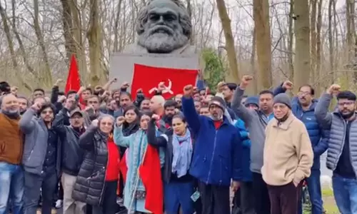 ലണ്ടനിൽ സി.പി.എം അന്താരാഷ്ട്ര സമ്മേളനം; പൊതുസമ്മേളനം യെച്ചൂരി ഉദ്ഘാടനം ചെയ്യും