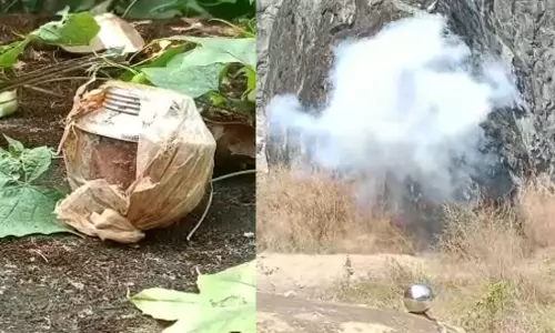 കോഴിക്കോട് കല്ലാച്ചിയിൽ സ്റ്റീൽ ബോംബ് കണ്ടെത്തി