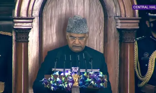 കോവിഡിനെതിരെ രാജ്യം ധീരമായി പോരാടി; നയപ്രഖ്യാപനത്തിൽ രാഷ്ട്രപതി