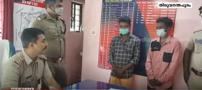 വിതുരയില്‍ സഹോദരിമാരെ ഭീഷണിപ്പെടുത്തി പീഡിപ്പിച്ച കേസിൽ രണ്ടു പേർ പിടിയിൽ