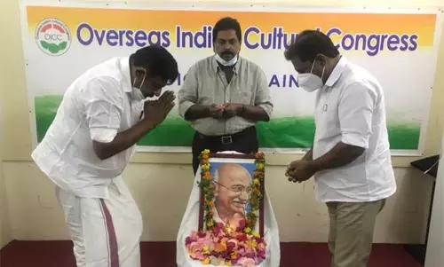 ലോക സമാധാനത്തിന് പോംവഴി ഗാന്ധിയന്‍ ദര്‍ശനങ്ങള്‍: ബഹ്‌റൈന്‍ ഒഐസിസി