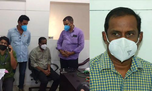 രോഗിയിൽ നിന്ന് കൈക്കൂലി വാങ്ങുന്നതിനിടെ ഡോക്ടർ  പിടിയിൽ