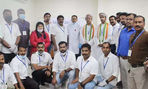 ഹൃദയത്തിൽ നിന്ന് സ്നേഹം സിരകളിൽ നിന്ന് രക്തം: രക്തദാന ക്യാമ്പ് സംഘടിപ്പിച്ച് ഒ.ഐ.സി.സി സലാല ഹൃദയത്തിൽ നിന്ന് സ്നേഹം സിരകളിൽ നിന്ന് രക്തം: രക്തദാന ക്യാമ്പ് സംഘടിപ്പിച്ച് ഒ.ഐ.സി.സി സലാല