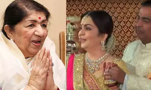 ലതാമങ്കേഷ്‌കർ അവസാനമായി പാടി റെക്കോർഡ് ചെയ്തത് അംബാനി കുടുംബത്തിന് വേണ്ടി