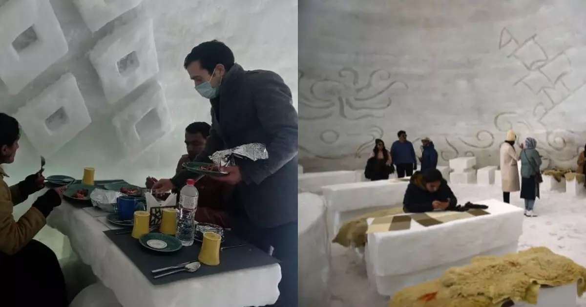 ഇഗ്ലു കഫേയിലേക്ക് പോകാം; ഐസ് ബെഞ്ചിലിരുന്ന് ചൂടുചായ കുടിക്കാം ഇഗ്ലു കഫേയിലേക്ക് പോകാം; ഐസ് ബെഞ്ചിലിരുന്ന് ചൂടുചായ കുടിക്കാം