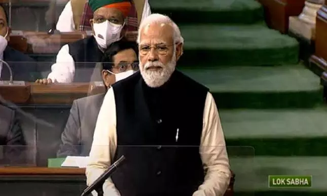 കോവിഡ് കാലത്ത് കോൺഗ്രസ് രാഷ്ട്രീയം കളിക്കുകയായിരുന്നു: പ്രധാനമന്ത്രി