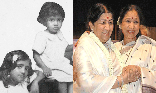 എത്ര മനോഹരമായ കുട്ടിക്കാലമായിരുന്നു അത്; ലതാ മങ്കേഷ്‌കറെ ഓർത്ത് ആശാ ഭോസ്‌ലെ