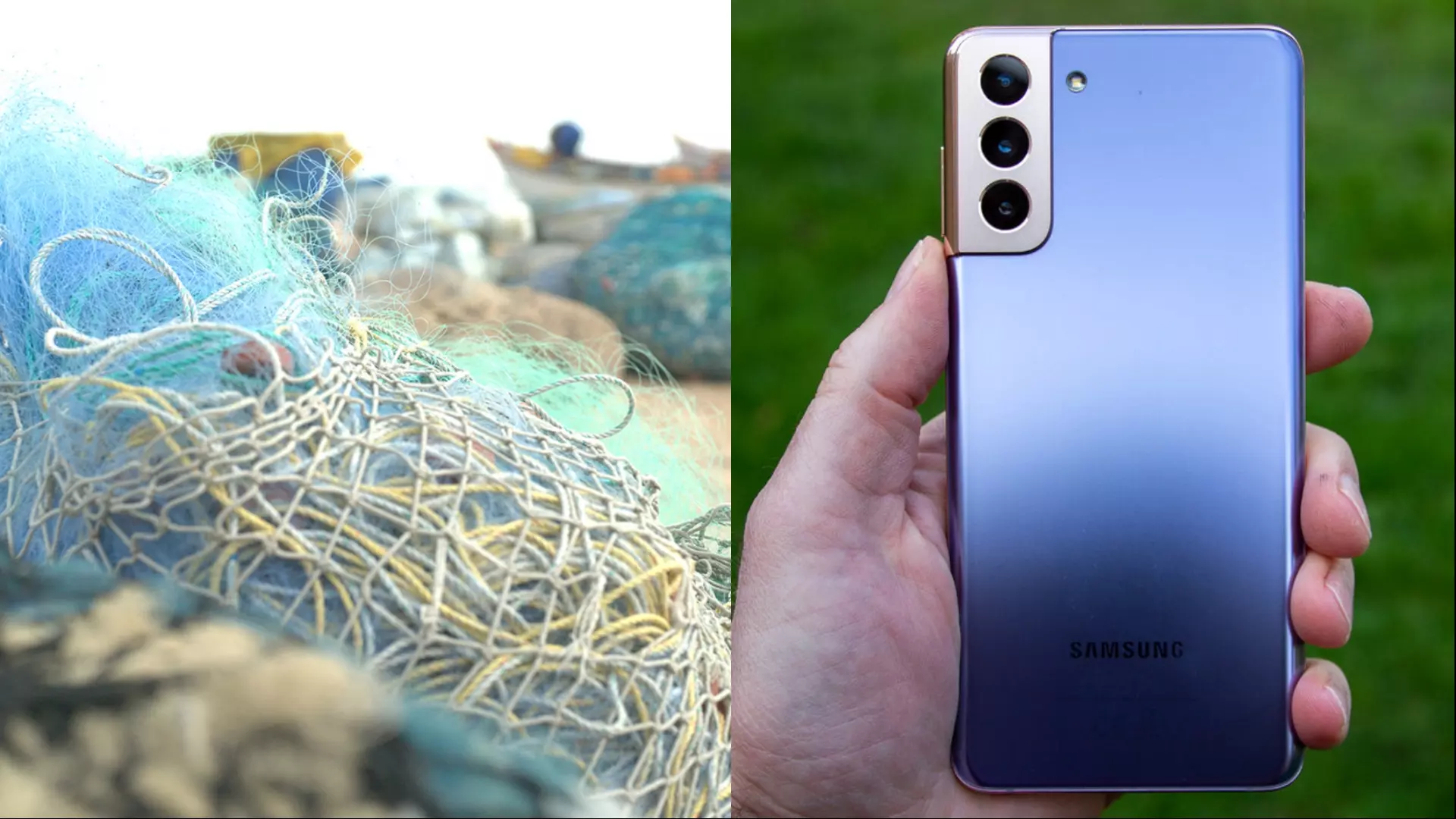 മീൻവലകളിൽ നിന്ന് ഫോൺ; വിപ്ലവകരമായ മാറ്റത്തിലേക്ക് സാംസങ്