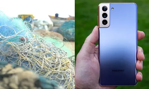 മീൻവലകളിൽ നിന്ന് ഫോൺ; വിപ്ലവകരമായ മാറ്റത്തിലേക്ക് സാംസങ്