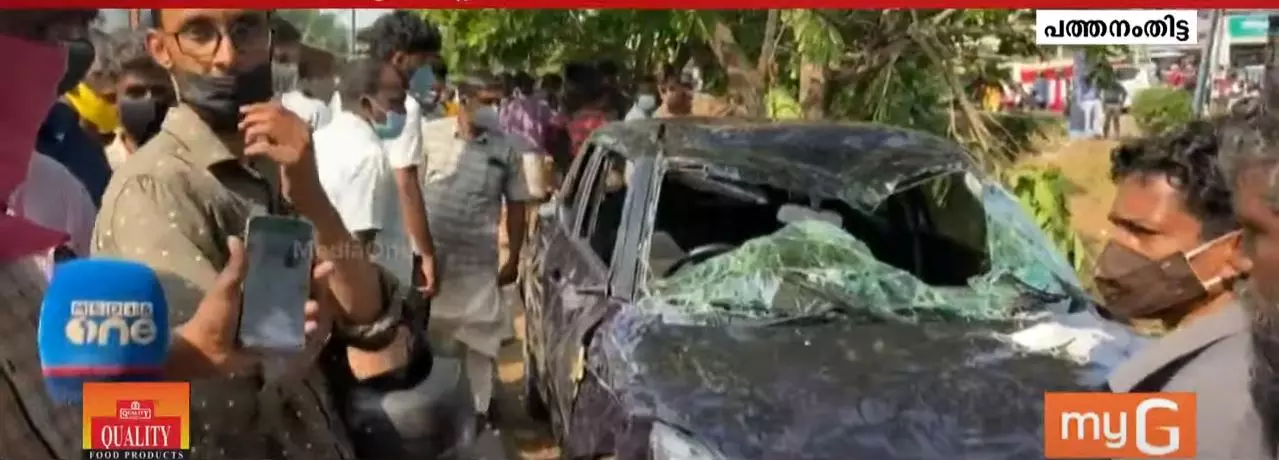 അടൂരിൽ കനാലിൽ കാറ് വീണു; മൂന്നു പേർ മരിച്ചു