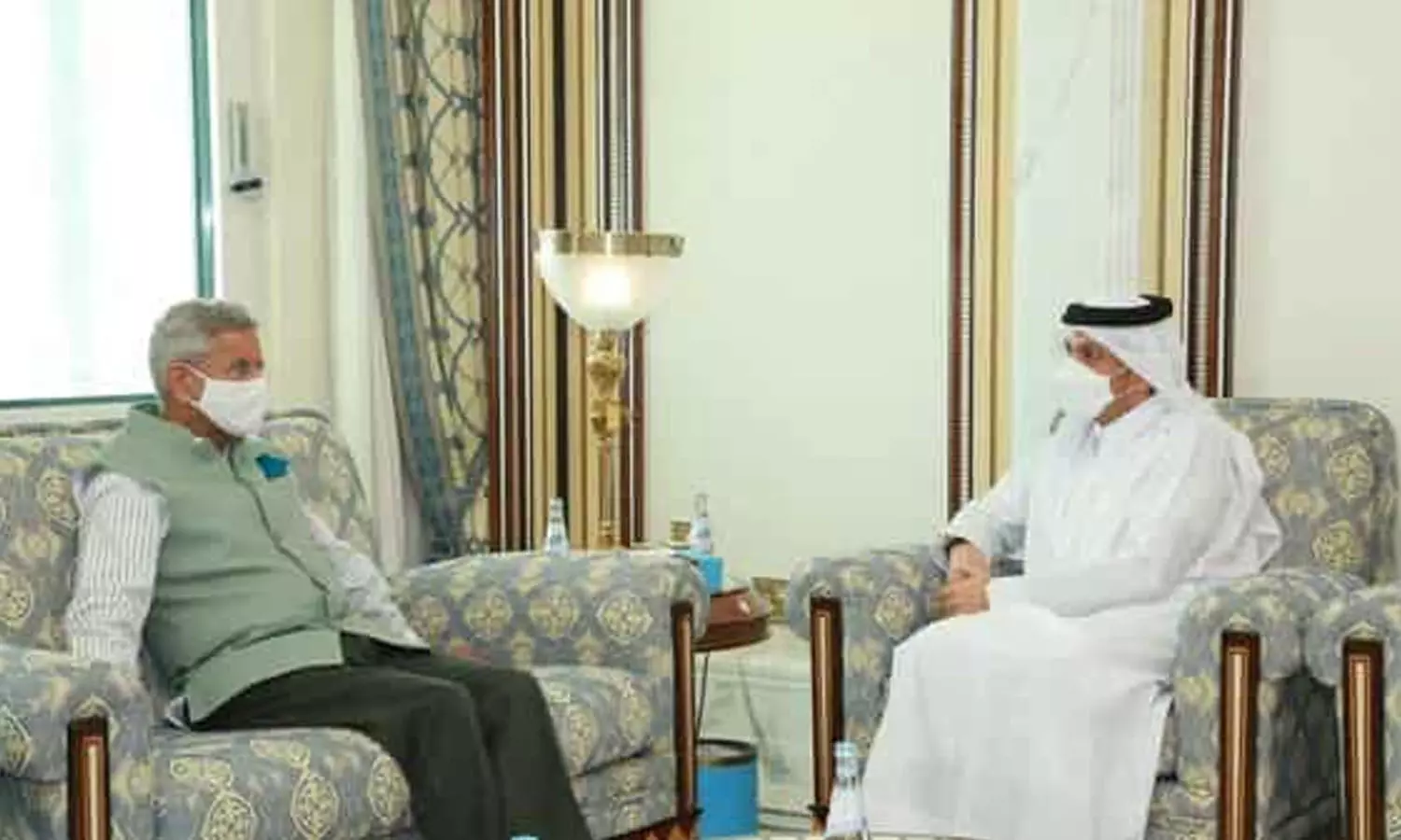 വിദേശകാര്യ മന്ത്രി എസ്. ജയശങ്കർ ഖത്തർ വിദേശകാര്യമന്ത്രിയുമായി കൂടിക്കാഴ്ച നടത്തി വിദേശകാര്യ മന്ത്രി എസ്. ജയശങ്കർ ഖത്തർ വിദേശകാര്യമന്ത്രിയുമായി കൂടിക്കാഴ്ച നടത്തി