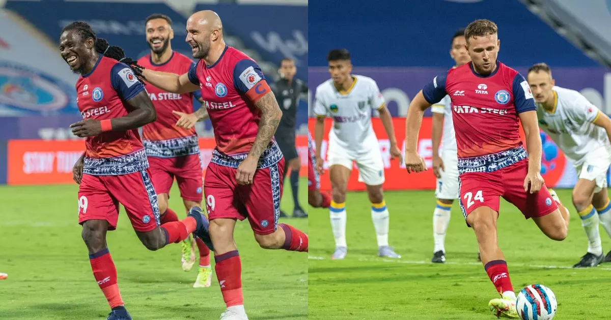 രണ്ടു പെനാൽട്ടി; മൂന്നു ഗോളുകൾക്ക് ബ്ലാസ്റ്റേഴ്സിനെ വീഴ്ത്തി ജംഷഡ്പൂർ എഫ്.സി രണ്ടു പെനാൽട്ടി; മൂന്നു ഗോളുകൾക്ക് ബ്ലാസ്റ്റേഴ്സിനെ വീഴ്ത്തി ജംഷഡ്പൂർ എഫ്.സി