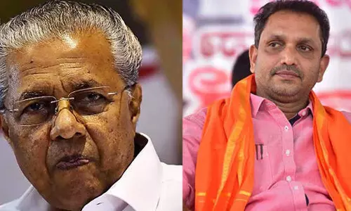 യു.പി മുഖ്യമന്ത്രിയുടെ പ്രിൻസിപ്പൽ സെക്രട്ടറി സ്വർണക്കടത്തിന് ജയിലിൽ പോയിട്ടില്ല: കെ. സുരേന്ദ്രൻ യു.പി മുഖ്യമന്ത്രിയുടെ പ്രിൻസിപ്പൽ സെക്രട്ടറി സ്വർണക്കടത്തിന് ജയിലിൽ പോയിട്ടില്ല: കെ. സുരേന്ദ്രൻ