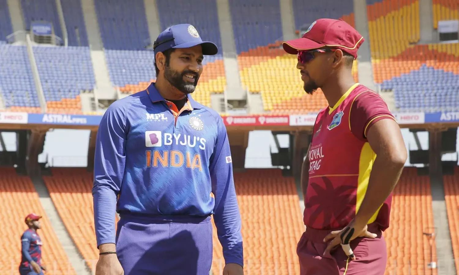 വിൻഡീസിനെതിരെ ഇന്ത്യ ആദ്യം ബാറ്റുചെയ്യും;ടീമിൽ നാല് മാറ്റങ്ങൾ