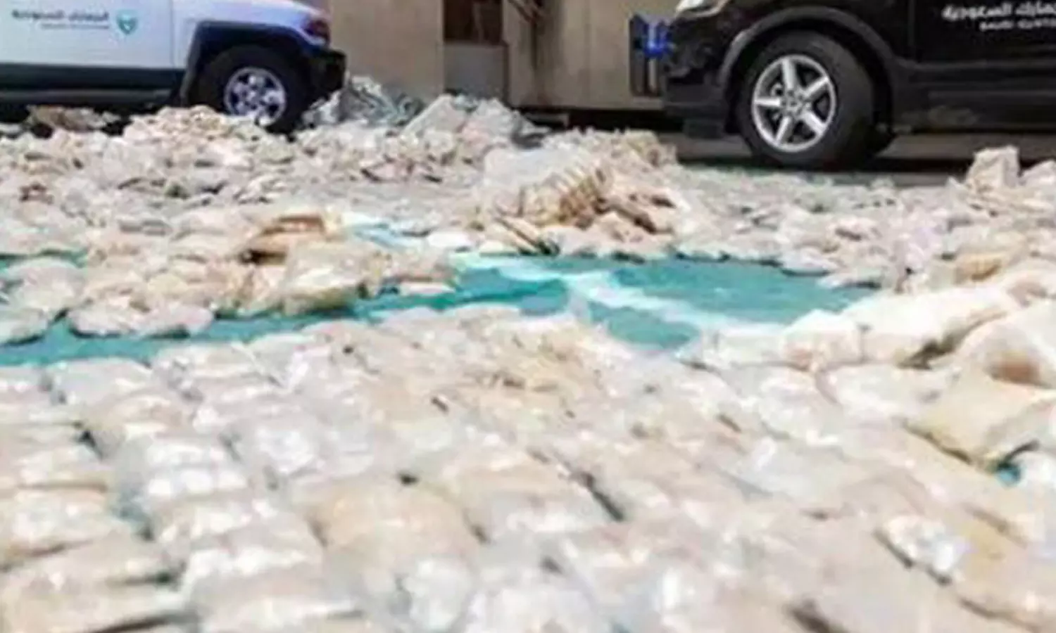 സൗദിയിൽ വൻ മയക്കുമരുന്ന് വേട്ട