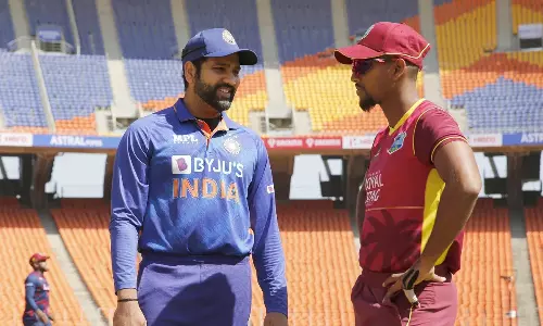 വിൻഡീസിനെതിരെ ഇന്ത്യ ആദ്യം ബാറ്റുചെയ്യും;ടീമിൽ നാല് മാറ്റങ്ങൾ വിൻഡീസിനെതിരെ ഇന്ത്യ ആദ്യം ബാറ്റുചെയ്യും;ടീമിൽ നാല് മാറ്റങ്ങൾ