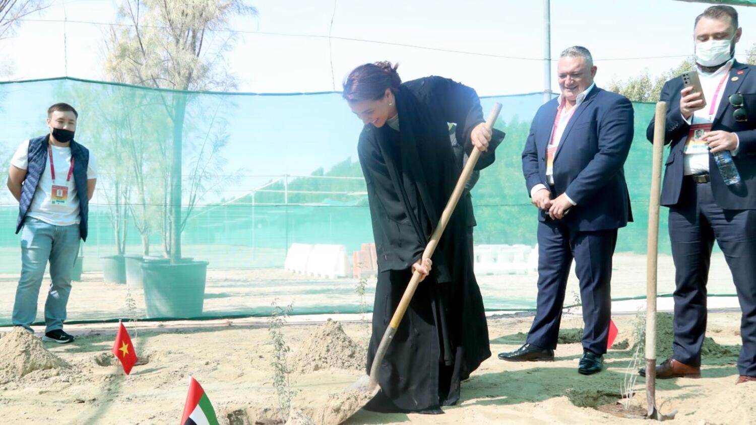 Trees from more than 190 countries at the Dubai Expo will now grow on