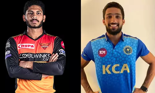 മലയാളി താരം ബേസിൽ തമ്പിയെ സ്വന്തമാക്കി മുംബൈ ഇന്ത്യൻസ്: ടീമിലിടം നേടാതെ അസ്ഹറുദ്ദീൻ