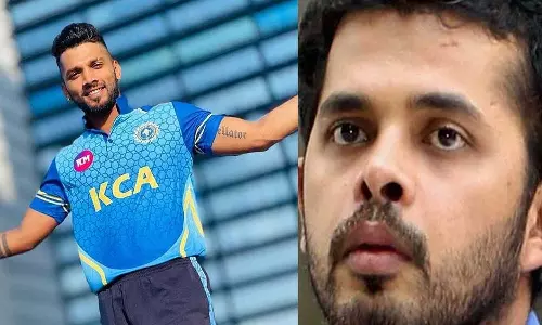 വിഷ്ണു വിനോദ് സൺറൈസേഴ്‌സിൽ; സന്തോഷം പങ്കുവെച്ച് ശ്രീശാന്ത്