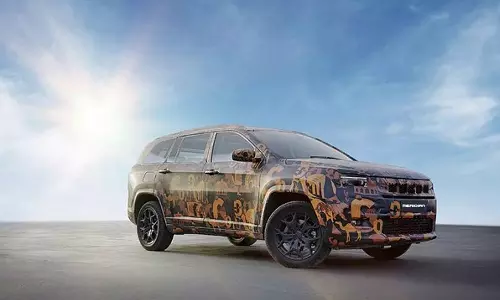 മെയ്ഡ് ഇൻ ഇന്ത്യ മെറിഡിയൻ;  ഏഴ് സീറ്റർ എസ്‌യുവിയുടെ ടീസർ പുറത്തുവിട്ട് ജീപ്പ്