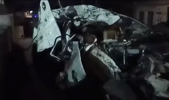 ജയ്പൂരിൽ പൊലീസ് വാഹനം അപകടത്തിൽപ്പെട്ടു; നാലു പൊലീസുകാരുൾപ്പെടെ അഞ്ച് മരണം ജയ്പൂരിൽ പൊലീസ് വാഹനം അപകടത്തിൽപ്പെട്ടു; നാലു പൊലീസുകാരുൾപ്പെടെ അഞ്ച് മരണം