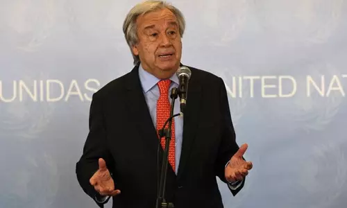 യുക്രൈനിലെ യുദ്ധഭീതി; ആശങ്കയറിയിച്ച് യു.എൻ സെക്രട്ടറി ജനറൽ