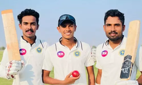 തകർത്തടിച്ച് രോഹനും(107) രാഹുലും(91); രഞ്ജിട്രോഫിയിൽ മേഘാലയക്കെതിരെ കേരളത്തിന് 57 റൺസ് ലീഡ്