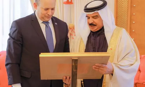 ബഹ്​റൈൻ സന്ദർശനം പൂർത്തിയാക്കി ഇസ്രായേൽ പ്രധാനമ​ന്ത്രി മടങ്ങി