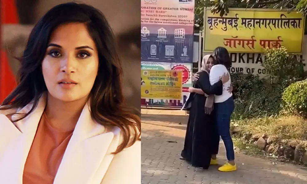 മുംബൈ തെരുവിൽ ഫ്രീ ഹഗ്ഗുമായി നടി റിച്ച ഛദ്ദ; വീഡിയോ വൈറൽ മുംബൈ തെരുവിൽ ഫ്രീ ഹഗ്ഗുമായി നടി റിച്ച ഛദ്ദ; വീഡിയോ വൈറൽ