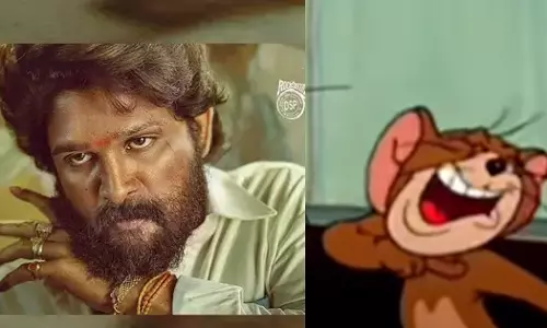 അല്ലല്ല ഇതു കോപ്പിയടി തന്നെയാണ്; ടോമിനെയും ജെറിയെയും അപ്പാടെ കോപ്പിയടിച്ച പുഷ്പരാജും ശ്രീവല്ലിയും അല്ലല്ല ഇതു കോപ്പിയടി തന്നെയാണ്; ടോമിനെയും ജെറിയെയും അപ്പാടെ കോപ്പിയടിച്ച പുഷ്പരാജും ശ്രീവല്ലിയും