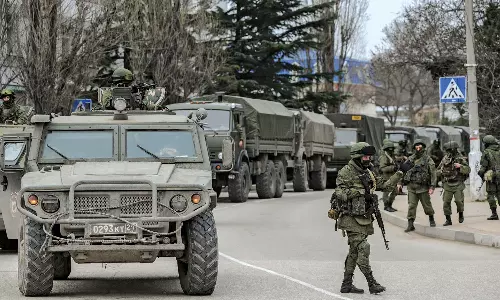 യുക്രൈൻ ആക്രമണത്തിനായി റഷ്യൻ സൈന്യം അതിർത്തിയിൽ സ്ഥാനമുറപ്പിച്ചു: അമേരിക്ക യുക്രൈൻ ആക്രമണത്തിനായി റഷ്യൻ സൈന്യം അതിർത്തിയിൽ സ്ഥാനമുറപ്പിച്ചു: അമേരിക്ക