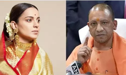 യോഗിക്ക് വേണ്ടി വോട്ടഭ്യർഥിച്ച് കങ്കണ റണാവത്ത്