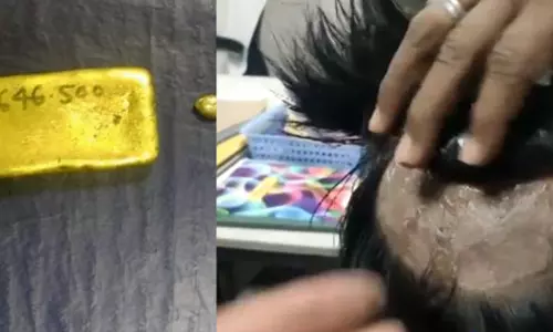 വാരണസി വിമാനത്താവളത്തിൽ വിഗ്ഗിനടിയിൽ ഒളിപ്പിച്ച 45 ലക്ഷം രൂപയുടെ സ്വർണം പിടികൂടി