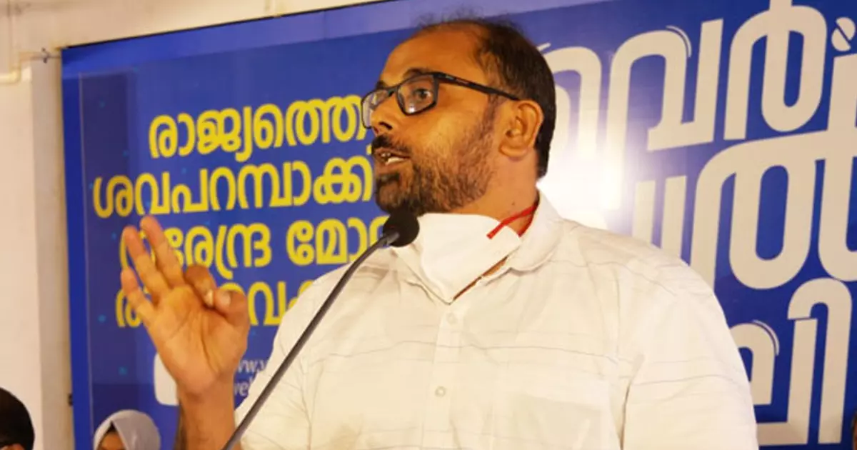 സി.പി.എം പ്രവർത്തകന്റെ കൊല: സംസ്ഥാനത്ത് ആർ.എസ്.എസ് ഭീകരത ശക്തിപ്പെടുന്നുവെന്ന് വെൽഫെയർ പാർട്ടി സി.പി.എം പ്രവർത്തകന്റെ കൊല: സംസ്ഥാനത്ത് ആർ.എസ്.എസ് ഭീകരത ശക്തിപ്പെടുന്നുവെന്ന് വെൽഫെയർ പാർട്ടി