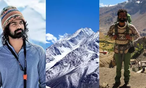 വീണ്ടും മലകയറി പ്രണവ്; ഹൃദയം ഹിറ്റായത് വല്ലതും അറിയുന്നുണ്ടോയെന്ന് ആരാധകർ