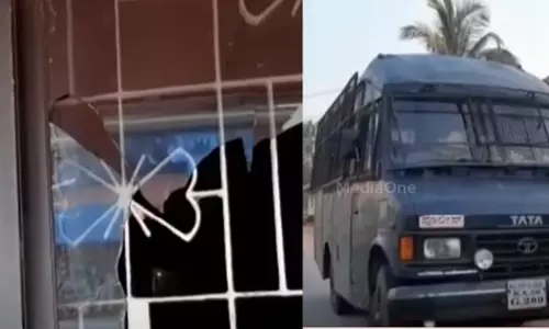 ഹിജാബ് വിലക്കിനെതിരെ ഹരജി നല്‍കിയ വിദ്യാര്‍ഥിനിയുടെ സഹോദരനു നേരെ ആക്രമണം; പിതാവിന്‍റെ കട അടിച്ചുതകര്‍ത്തു