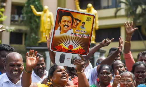 തമിഴ്‌നാട് തദ്ദേശതെരഞ്ഞെടുപ്പ്; ഡി.എം.കെ സഖ്യത്തിന് മിന്നും ജയം, ജനങ്ങൾക്ക് സർക്കാരിലുള്ള വിശ്വാസമെന്ന് സ്റ്റാലിൻ