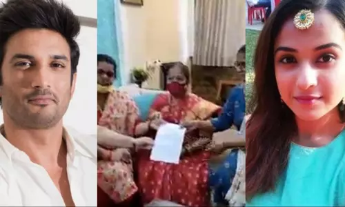 രാഷ്ട്രീയക്കാർ ഞങ്ങളെ വെറുതെ വിടണം; സുശാന്തിന്റെ മുൻ മാനേജർ ദിഷ സാലിയന്റെ കുടുംബം രാഷ്ട്രീയക്കാർ ഞങ്ങളെ വെറുതെ വിടണം; സുശാന്തിന്റെ മുൻ മാനേജർ ദിഷ സാലിയന്റെ കുടുംബം