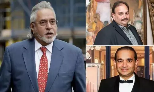 വിജയ് മല്യ, നീരവ് മോദി, മെഹുൽ ചോക്സി എന്നിവർ പണം തിരികെ നൽകിയെന്ന് കേന്ദ്രം വിജയ് മല്യ, നീരവ് മോദി, മെഹുൽ ചോക്സി എന്നിവർ പണം തിരികെ നൽകിയെന്ന് കേന്ദ്രം